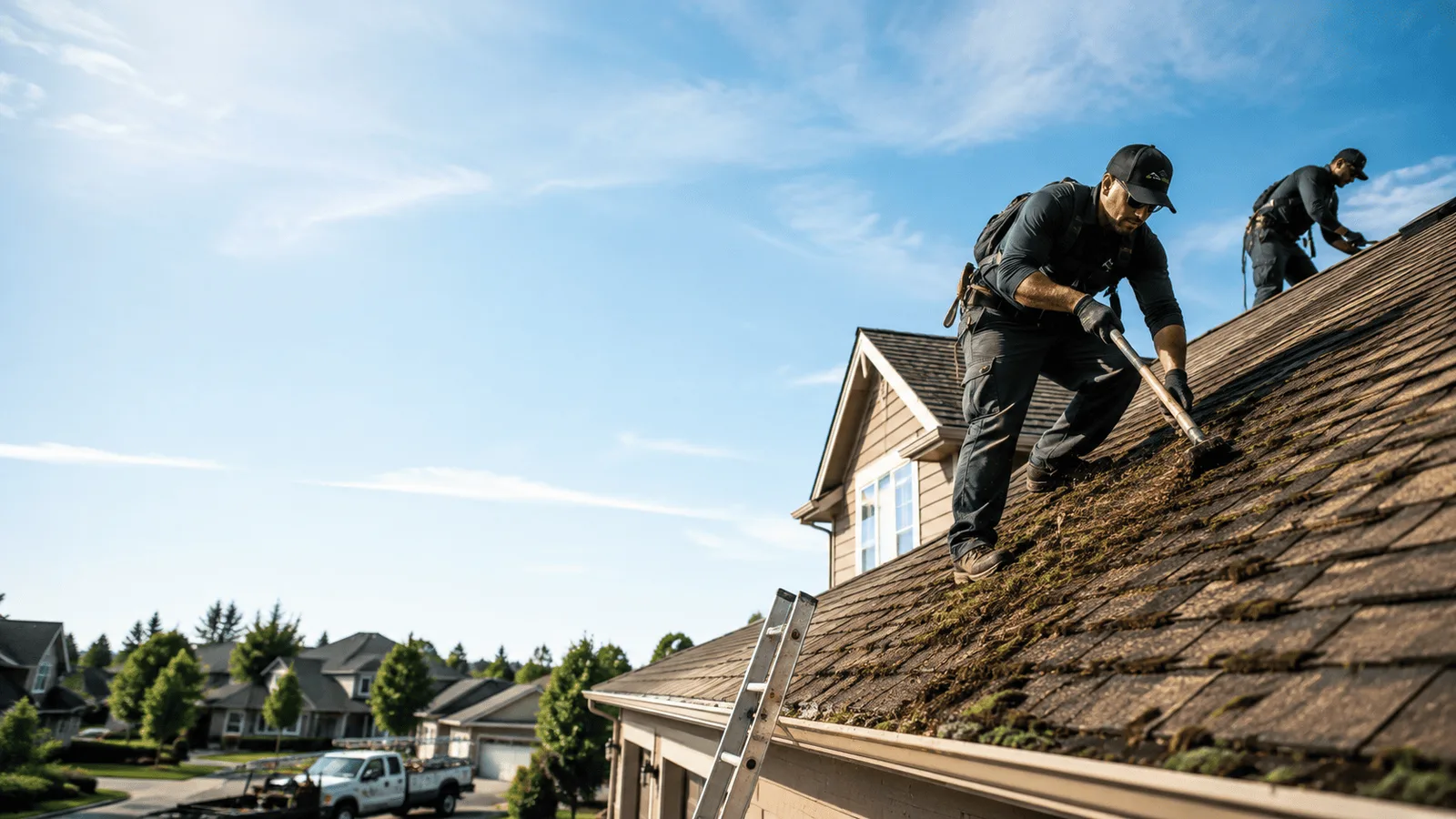 Roof Moss Removal in Newtown, VA near me